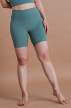 Load image into Gallery viewer, Karine Biker Shorts (Dusty Teal)
