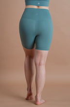 Load image into Gallery viewer, Karine Biker Shorts (Dusty Teal)
