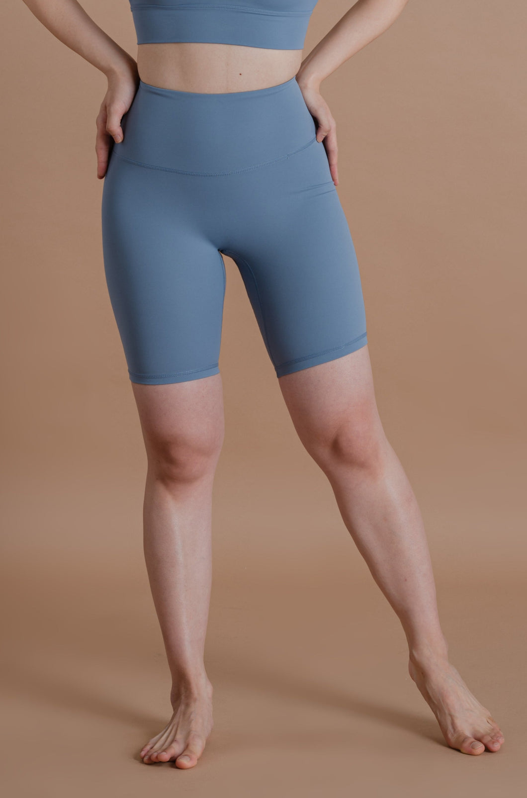 May Biker Shorts (Powder Blue)