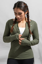 Load image into Gallery viewer, Sophia Top (Olive Green)
