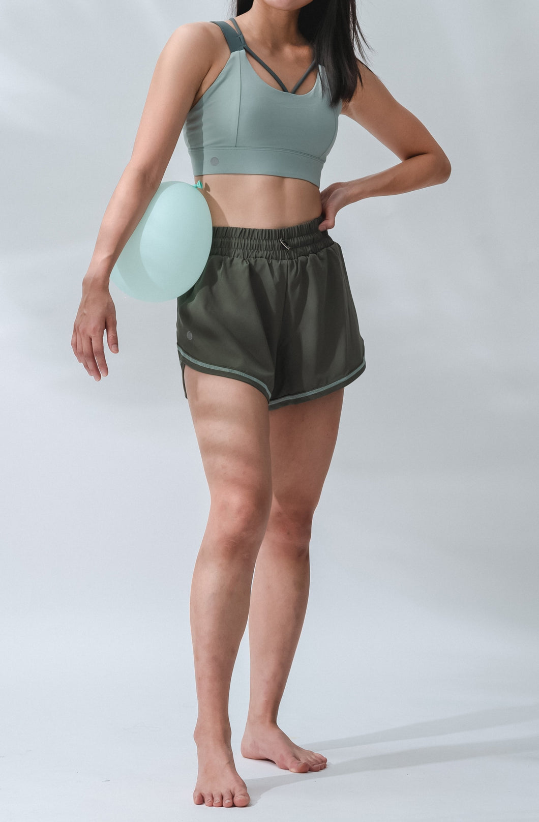 Dash Running Shorts (Dark Mint Chocolate)