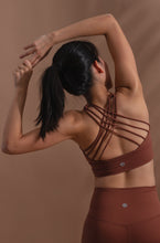 Load image into Gallery viewer, Sienna Crisscross Back Bra (Copper)
