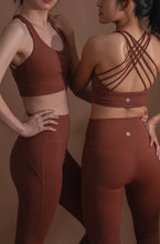 Load image into Gallery viewer, Sienna Crisscross Back Bra (Copper)
