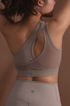 Load image into Gallery viewer, Aura One-Shoulder Bra (Almond Latte)
